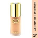 FASHION COLOUR Age Defying Foundation | Enriched with Vitamin E B5 | Medium Buildable Coverage with Natural Finish | Oil Free | Hydrating Foundation For Women | Pearl White - Fast Shipping to USA & Canada - Image 4