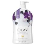 Olay Fresh Outlast Notes Of Orchid & Black Currant Body Wash, 33 fl oz - Fast Shipping to USA & Canada - Image 2