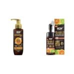WOW Skin Science Sunscreen For All Skin Types Spf 55 Pa+++ Matte Look Ultra Light & Brightening Vitamin C Foaming Face Wash Combo, Pack Of 1 - Fast Shipping to USA & Canada - Image 2