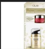 OLAY Day Cream Combo: Regenerist Microsculpting Mini Moisturiser 10g + Total Effects 7 in 1, Moisturiser (SPF 15) 50g (60 g) - Fast Shipping to USA & Canada - Image 2