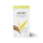 Newby Oriental Sencha Green Tea | 25 Herbal Tea Bags With Carrot, Chamomile Flowers, Marigold Flowers, Natural Mango & Papaya Flavour | 50 gm - Fast Shipping to USA & Canada - Image 3