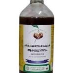 Vaidyaratnam aragwadhasavam 450 ml with free pachak methi