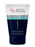 O3+ ALPHA MEN Acno D-TAN Kit (Scrub 50g + Charcoal Face Sheet Mask 30g + Face Wash 100g) for Instant Tan Removal | All Skin Types - Fast Shipping to USA & Canada - Image 3