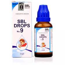 KRIG'S Sbl Drops No 9 For Cough 30Ml Pack Of 2 - Fast Shipping to USA
