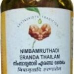 Vaidyaratnam Nimbamruthadi Eranda Thailam 100 ML (Pack of 3)| Ayurvedic Products | Ayurveda Products | Vaidyaratnam Products