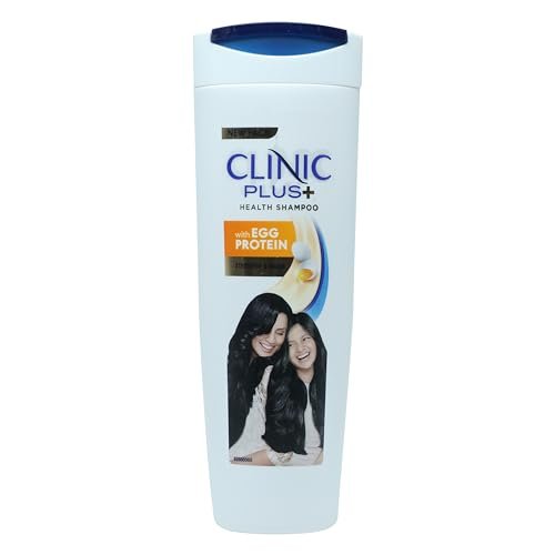 Clinic Plus Strength & Shine Egg Protein Shampoo, 340 ml Bottle - Fast Shipping to USA & Canada