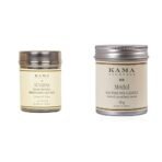 Kama Ayurveda Suvarna Haldi Chandan Brightening Face Pack, 40g & Kama Ayurveda Mridul Soap-Free Face Cleanser, 40g - Fast Shipping to USA & Canada - Image 2