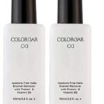 Colorbar Nail Paint Remover Pack of 2, 220 ml (Pack of 2) - Fast Shipping to USA & Canada
