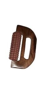 FA INDUSTRIES Wooden Handle Massager (5x3) In, wooden acupressure back pain relief massager multi purpose body massager with 8 massage roller (6.5x3) In, (Only Massager Manufacturering) - Fast Shipping to USA - Image 6