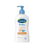 Cetaphil Baby Wash & Shampoo with Organic Calendula (400ml) - Fast Shipping to USA & Canada - Image 2