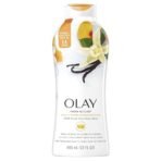 Olay Fresh Outlast Vanilla Blossom & Apricot Body Wash, 22 fl oz/650ml - Fast Shipping to USA & Canada - Image 2