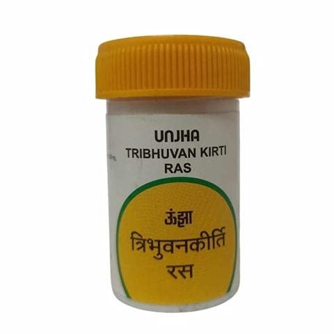 Unjha Tribhuvan kirti ras 200 tablets