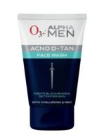 O3+ ALPHA MEN Acno D-TAN Kit (Scrub 50g + Charcoal Face Sheet Mask 30g + Face Wash 100g) for Instant Tan Removal | All Skin Types - Fast Shipping to USA & Canada - Image 4