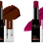 MILA Beaute Pro Matte Lipstick | Creamy Matte Lipstick | Shade - Madhubala, 4.2g Pro Matte Lipstick | Creamy Matte Lipstick | Shade - Marykom, 4.2g - Fast Shipping to USA & Canada