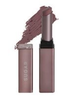 SUGAR Cosmetics Mettle Satin Lipstick | Highly Pigmented & Silky Matte Finish | Creamy Texture | Mango Butter Infused | 2.2 gm - 07 Gabriella (Soft Dusty Nude/Nude Pink) - Fast Shipping to USA & Canada