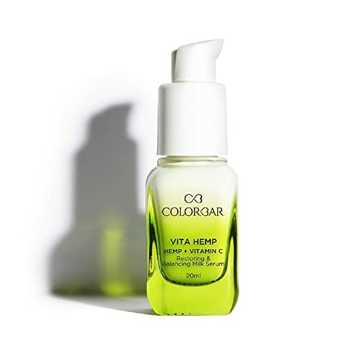 Colorbar Vita Hemp Restoring and Balancing Milk Serum | Nourishing | Pomegranate Scent | Natural | Vitamin C | Hemp seed oil | Hydrating - Fast Shipping to USA & Canada