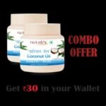 Combo- Coconut Oil 500 ml(Pack of 2) - Fast Shipping to USA & Canada