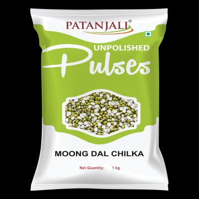 Patanjali Unpolished Moong Dal Chilka - Fast Shipping to USA & Canada