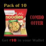 Pack of 10- Atta Noodles Chatpata 60gm - Fast Shipping to USA & Canada