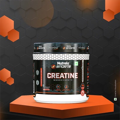 Patanjali Nutrela Sports Creatine Monohydrate - Fast Shipping to USA