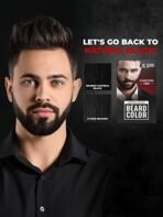Beardo Beard Color For Men - Natural Black, 60ml | Long Lasting | No Ammonia | Easy to apply, No Stain Beard Hair Colour for men | Skin Friendly Hair dye - Fast Shipping to USA & Canada - Image 5