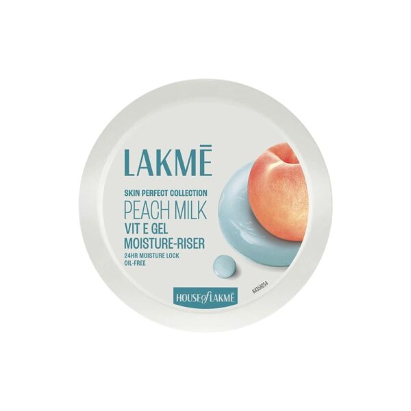 LAKME Peach Milk Vit E Gel Moisturizer, Lightweight Gel to Hydrate Skin | With Vitamin E -200gm - Fast Shipping to USA & Canada