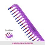 Vega Detangling Hair Comb,(India's No.1* Hair Comb Brand)For Men and Women,Blue, Pack of 2,(VC21266) - Fast Shipping to USA & Canada - Image 7