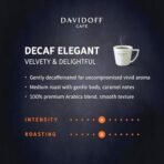 Davidoff Decaf Elegant Instant Coffee - 6/12 Intensity - 100% Arabica - 100g, Granule, Glass Bottle - PACK OF 6 - Fast Shipping to USA & Canada - Image 7