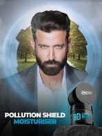 Beardo Daily Defence Face Cream for Men, 50g |Water-based Fast Absorbing Ultralight Moisturizer for face with Niacinamide & Vitamin E | Shield against Pollution - Fast Shipping to USA & Canada - Image 3