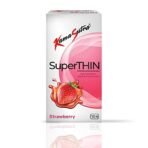 KamaSutra Superthin Strawberry Flavoured Condoms For Men 10 Count | Suitable for use with lubes & toys - Fast Shipping to USA - Image 2
