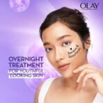 Olay Retinol Kit for Overnight Repair | Retinol Cream with Free Cleanser | Plumper, Younger looking Skin | 24h Hydration | Fragrance Free | Normal, Oily, Dry,Combination Skin | Paraben & Sulphate Free | Pack of 2 - Fast Shipping to USA & Canada - Image 3