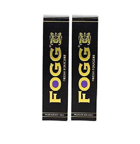 FOGG Men Fresh Deodorant Spray Combo , Fougere Black Series (Pack Of 2)