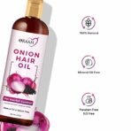 Oraah Onion Hair Oil for Hair Growth and Hair Fall Control - With Black Seed Oil Extracts - 200 ml - Fast Shipping to USA & Canada - Image 4