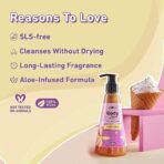 Plum BodyLovin' Vanilla Vibes Body Wash | SLS-Free Creamy Body Wash For Women | Long Lasting Vanilla Fragrance | Aloe-Infused Nourishing Body Cleanser For Soft & Smooth Skin (240 ml) (Pack of 2) - Fast Shipping to USA & Canada - Image 4