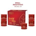 Jovees Herbal Bridal Brightening Facial Kit For Brighter & Radiant Glow With 5 Easy Steps | Kit for Reduced Pigmentation Improves Uneven Skin Tone, Dark Spots & Dullness- Multiple Use - Fast Shipping to USA & Canada - Image 4