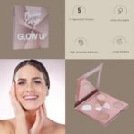 Fashion Colour Platinum Glow Up Palette | Illuminating Highlighter Palette | Multi shade Metallic Shimmer Radiant Finish | Highly Pigmented | (Multicolor) 16g - Fast Shipping to USA & Canada - Image 5