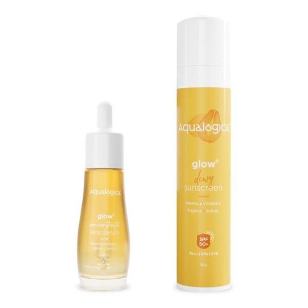 Aqualogica Fun In The Sun Duo All Skin Type 50 SPF Sunscreen (50G) Face Serum (30Ml) - Fast Shipping to USA & Canada