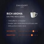 Davidoff Rich Aroma Instant Coffee 10/12 Intensity - 100% Arabica, 3.53 oz 100g, Granule, Glass Bottle - PACK OF 6 - Fast Shipping to USA & Canada - Image 6