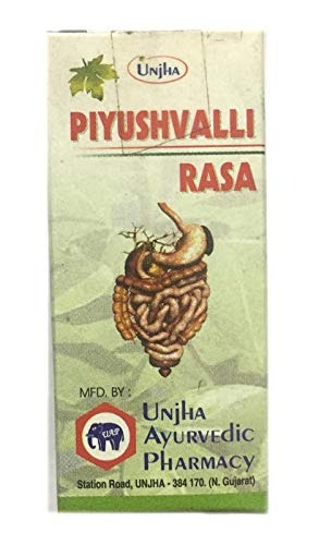 Unjha Piyushvalli Rasa Pack Of 3 (40 Tab. each)