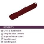 Glam 21 Long Lasting Non-Transfer Lipstick|Creamy Matte Formula | Smudge-Free | HD-Colored lips - 2.8gm | Nude Hue-27 - Fast Shipping to USA & Canada - Image 4