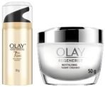 Olay Day Cream Total Effects 7 in 1, Anti-Ageing Moisturiser, 20g & Olay Night Cream Regenerist Deep Hydration Light Cream, 50g - Fast Shipping to USA & Canada - Image 2