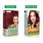Nisha Cream hair color (120 ml/each) with Rich, Bright, Long Lasting Shine Hair Color NO AMMONIA Cream FORMULA smooth care for your precious hair! (Pack of 2, Burgundy 3.16) - Fast Shipping to USA & Canada - Image 3
