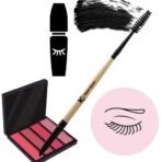 KINDED Mascara Spoolie and Angular Eyebrow Double Sided 2 in 1 Makeup Brush Professional Series for Lashes Curling with Smooth Soft Synthetic Bristles Anti Rust Aluminium Ferrule Wooden Handle Grip - Fast Shipping to USA & Canada - Image 6