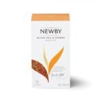 Newby Black Tea & Ginger Tea Bags | 25 Counts | Refreshing Taste of Spicy Ginger & Citrusy Lemon, Enjoy With & Without Milk | 50 gm - Fast Shipping to USA & Canada - Image 3