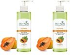 Biotique Papaya Deep Cleanse Face Wash | Gentle Exfoliation | Visibly Glowing Skin | 100% Botanical Extracts| Suitable for All Skin Types | 200ml (Pack of 2) - Fast Shipping to USA & Canada