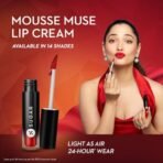 SUGAR Cosmetics Mousse Muse Lip Cream | Lasts 24+ Hrs | Creamy Mousse Lipstick | Waterproof & Smudgeproof | 5ml - 01 Backlit Nude - Fast Shipping to USA & Canada - Image 7