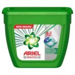 Ariel Matic 4-in-1 PODs Detergent, Pack of 32 PODs | Specially designed for use in Washing Machines only | Removes Stains | Freshens clothes | Softens Fabric | Brightens Colours | 1 POD = 1 Wash - Fast Shipping to USA & Canada - Image 2