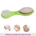 VEGA 3 In 1 Pedicure Scraper Filer Brush Kit Tool for Cleanse, Scrub & File Dead Skin - Fast Shipping to USA & Canada - Image 6