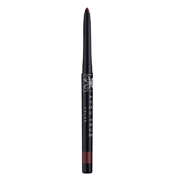 Avon True Color Glimmerstick Lipliner - Chocolate | Smudge proof | Waterproof and Fade-proof - 0.28gm - Fast Shipping to USA & Canada
