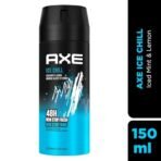 Axe Ice Chill Deodorant Body Spray for Men | 48H* Odour Protection | Crushed Mint & Rosemary notes| 150ml - Fast Shipping to USA & Canada - Image 3